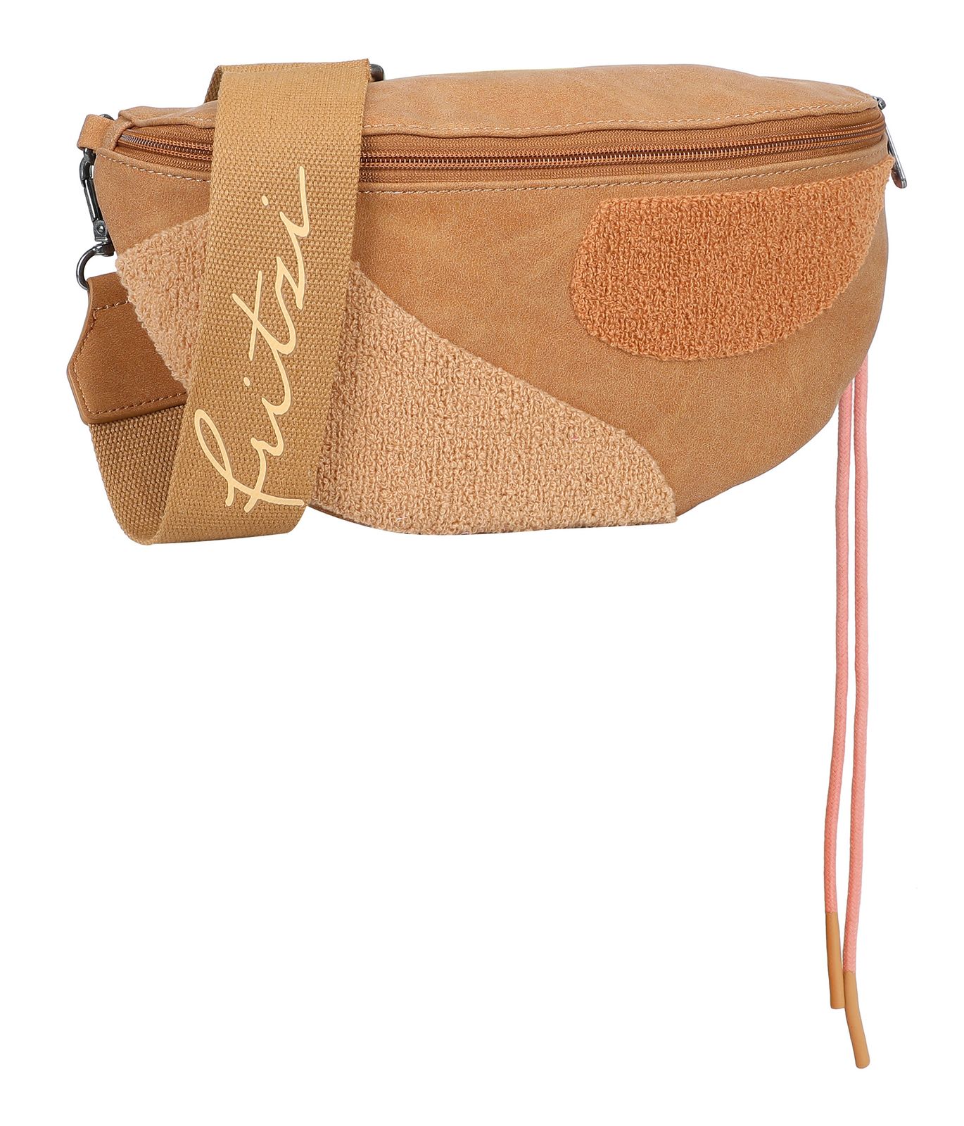 Fritzi aus Preußen Limited Happy Flocked Bum Bag Medium M Soft Chestnut Fritzi aus Preußen Limited Happy Flocked Bum Bag Medium M Soft Chestnut