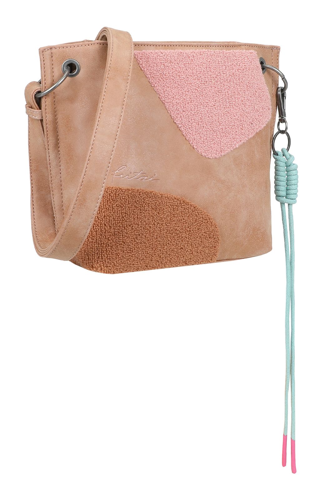 Fritzi aus Preußen Fritzi03 Limited Happy Flocked Vintage Crossbody Bag Soft Vintage Fritzi aus Preußen Fritzi03 Limited Happy Flocked Vintage Crossbody Bag Soft Vintage