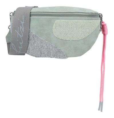 Fritzi aus Preußen Limited Happy Flocked Bum Bag Medium M Soft Salbei