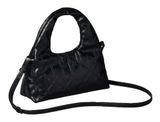 Calvin Klein Emblem AOP Puffer Bag With Strap Black
