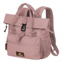 travelite Basic Short Handle Mini Backpack Smoky Rose