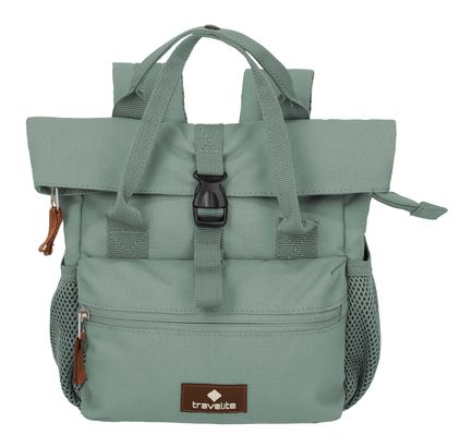 travelite Basic Short Handle Mini Backpack Mint travelite Basic Short Handle Mini Backpack Mint