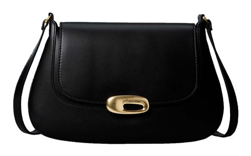Calvin Klein Flap Crossbody M Black