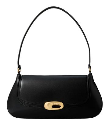 Calvin Klein Flap Shoulder Bag Black