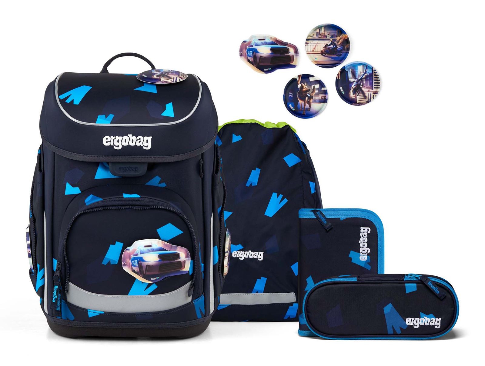 ergobag Cubo Set 5-teilig VerfolgBärjagd