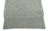 BOSS Akaio Knitted Scarf Silver