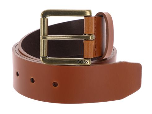 BOSS Joris Sz40 Leather Belt W105 Medium Brown