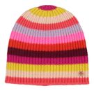 FRAAS Signature Multi Stripe Knit Slouch Beanie Coral FRAAS Signature Multi Stripe Knit Slouch Beanie Coral