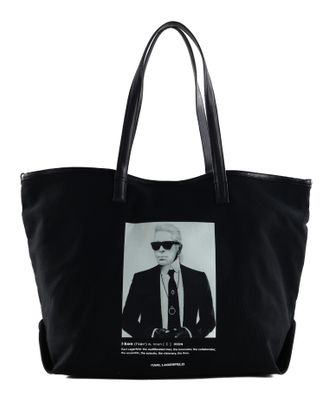 KARL LAGERFELD Karl Lagerfeld Essentials Shopper Black