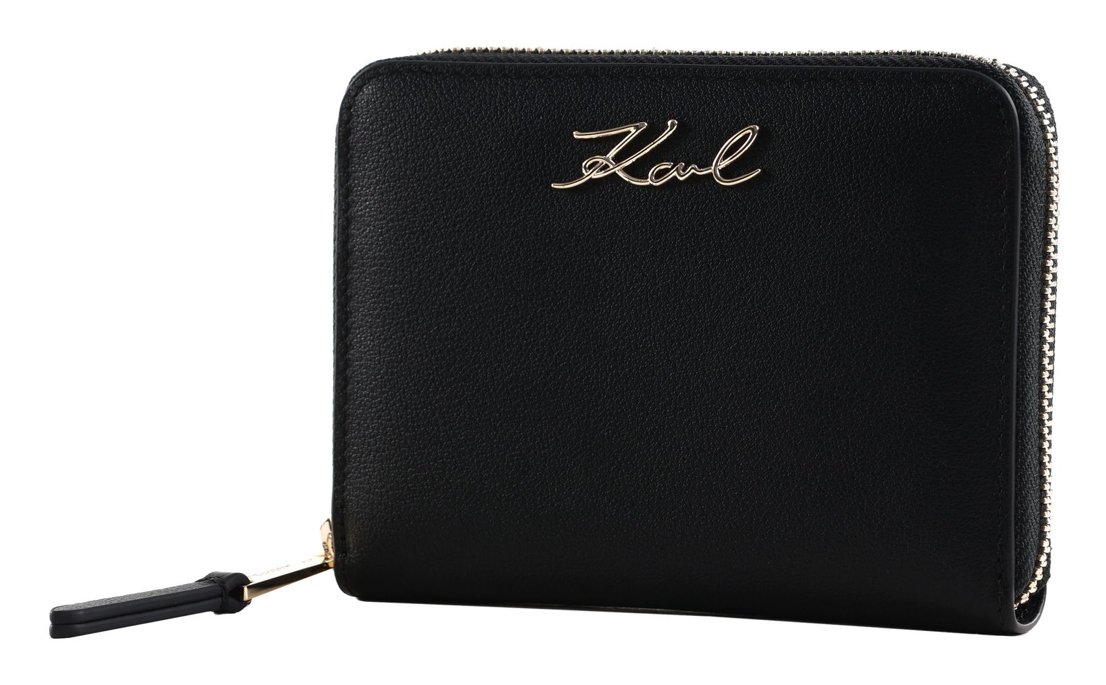 KARL LAGERFELD Karl Lagerfeld Essentials Wallet Black / Gold