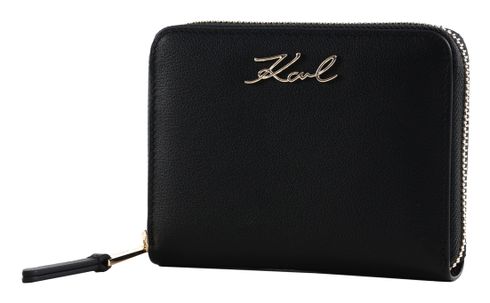 KARL LAGERFELD Karl Lagerfeld Essentials Wallet Black / Gold