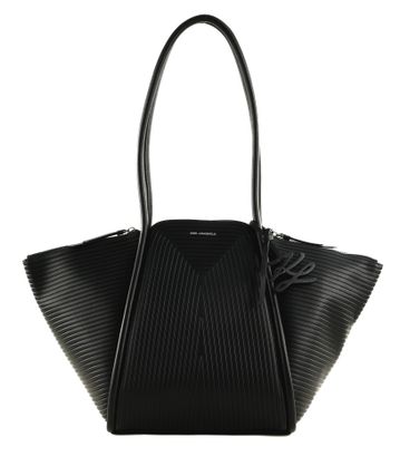 KARL LAGERFELD K / Wellen Tote Bag M Black KARL LAGERFELD K / Wellen Tote Bag M Black