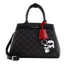 KARL LAGERFELD Ikon Tote Bag Brown-KL Mono KARL LAGERFELD Ikon Tote Bag Brown-KL Mono