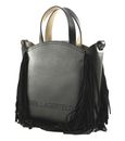 KARL LAGERFELD Ikon Tote Bag Black-Nickel KARL LAGERFELD Ikon Tote Bag Black-Nickel
