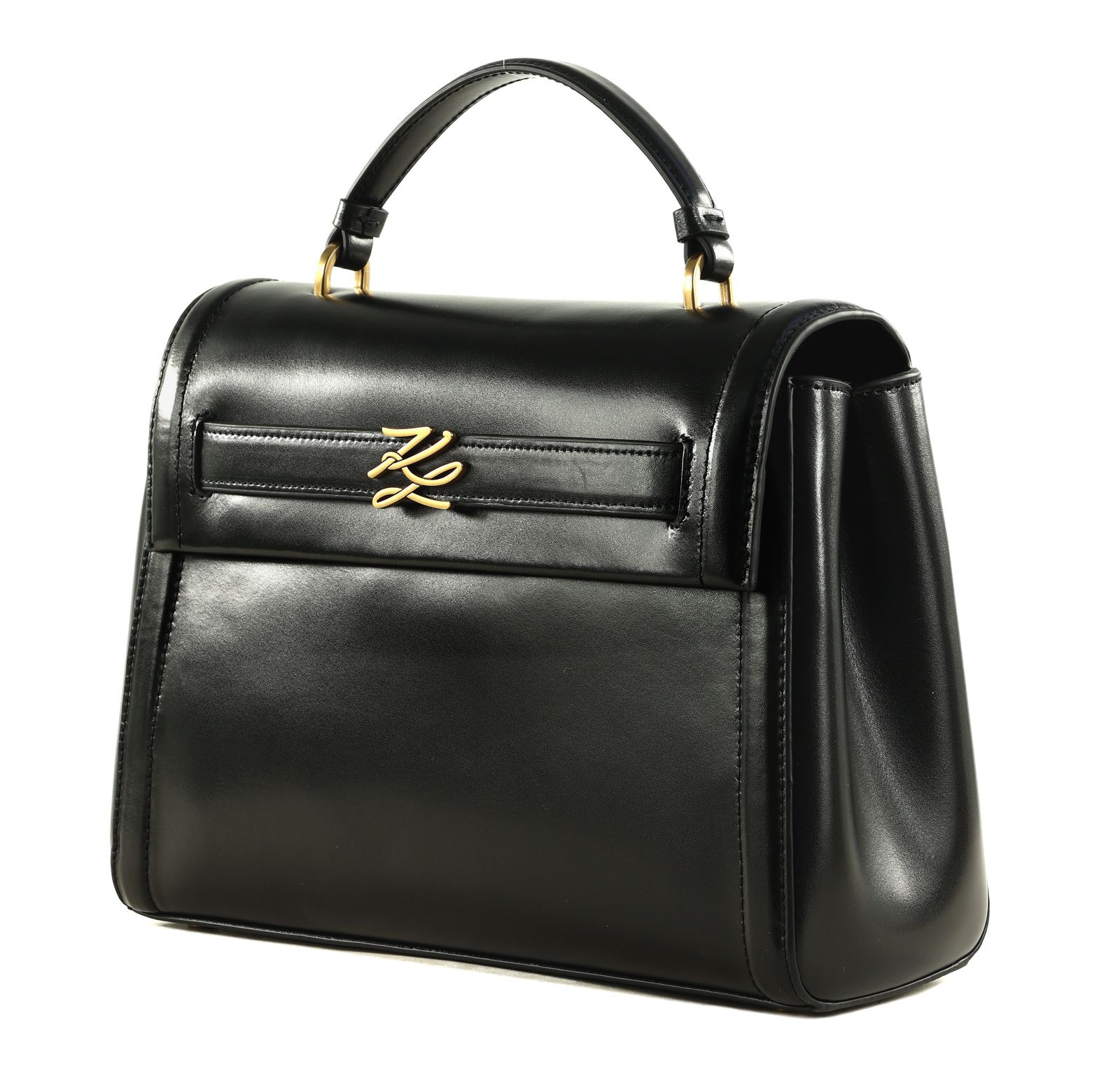KARL LAGERFELD Karl Lagerfeld Essentials Handbag Black KARL LAGERFELD Karl Lagerfeld Essentials Handbag Black