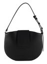 KARL LAGERFELD COTE D AZUR Half-Moon Shoulder Bag Black KARL LAGERFELD COTE D AZUR Half-Moon Shoulder Bag Black