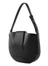 KARL LAGERFELD COTE D AZUR Half-Moon Shoulder Bag Black KARL LAGERFELD COTE D AZUR Half-Moon Shoulder Bag Black