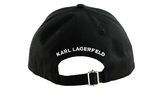 KARL LAGERFELD Ikon valentine cap Black