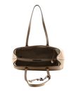 KARL LAGERFELD Ikon Smooth Tote Bag L Mushroom Brown