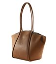 KARL LAGERFELD K / Wellen Tote Bag M Dark Tan KARL LAGERFELD K / Wellen Tote Bag M Dark Tan
