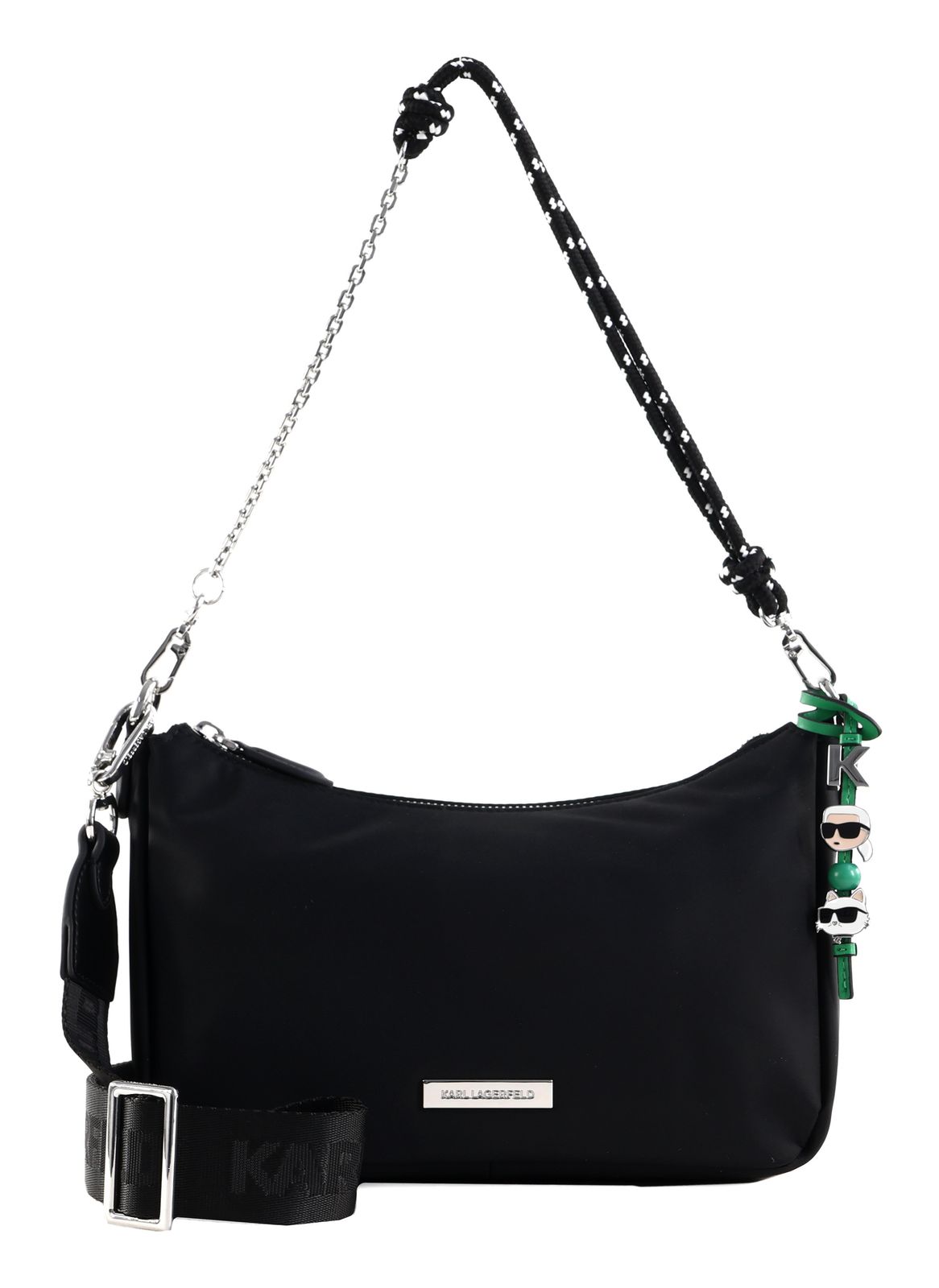 KARL LAGERFELD Ikon Crossbody Bag Black