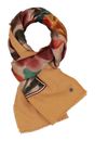 FRAAS Patchwork Stole With Floral Print Camel