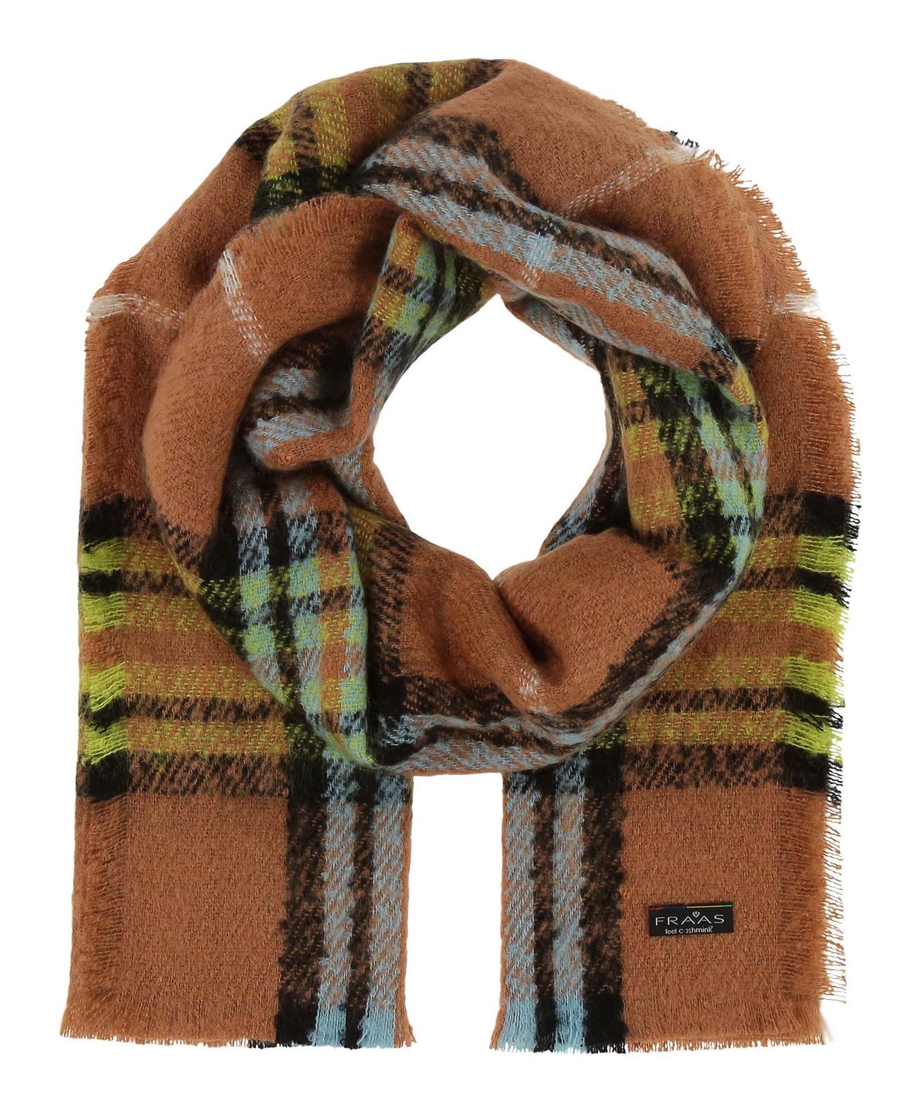 FRAAS Cashmink® stole with FRAAS pattern Apple