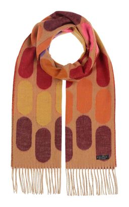FRAAS Cashmink Scarf In Retro-Design Rabbit