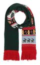 FRAAS Knitted Scarf With Christmas Design Multicolor FRAAS Knitted Scarf With Christmas Design Multicolor