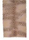 FRAAS Scarf with Animal-Print Chinchilla