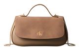 Calvin Klein CK Brushed Flap Camera Bag Desert Taupe Calvin Klein CK Brushed Flap Camera Bag Desert Taupe