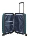 travelite Air Base 4W Trolley Slim S Ice blue travelite Air Base 4W Trolley Slim S Ice blue
