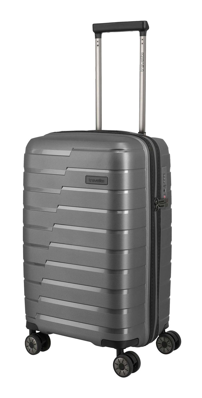 travelite Air Base 4W Trolley Slim S Anthracite travelite Air Base 4W Trolley Slim S Anthracite