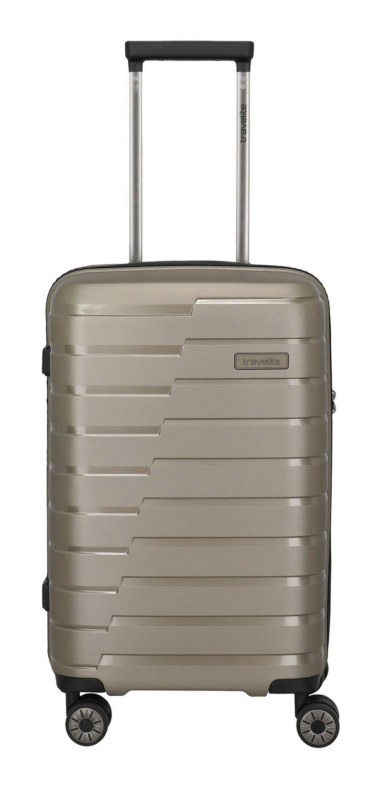 travelite Air Base 4W Trolley Slim S Champagne