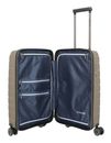 travelite Air Base 4W Trolley Slim S Champagne travelite Air Base 4W Trolley Slim S Champagne