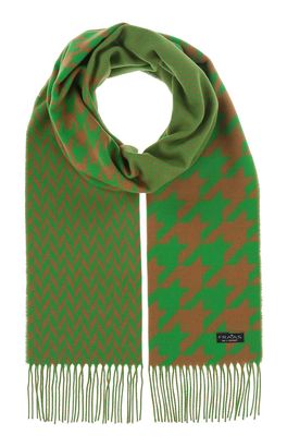 FRAAS Handstoooth Scarf Cyber Green