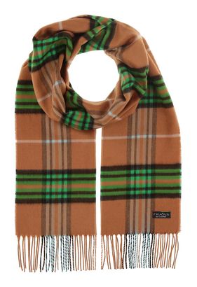 FRAAS Cashmink® Scarf with FRAAS Plaid Camel Brush