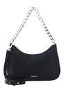 DKNY Jenna Demi Crossbody Bag Black / Silver