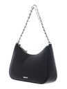 DKNY Jenna Demi Crossbody Bag Black / Silver