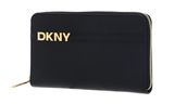DKNY Avril Zip Around Wallet Blk / Gold