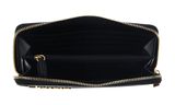 DKNY Avril Zip Around Wallet Blk / Gold