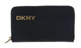 DKNY Avril Zip Around Wallet Blk / Gold
