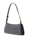 DKNY Avril TZ Shoulder Bag BK Logo - BK