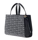 DKNY Avril Satchel Crossbody BK Logo - BK