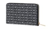 DKNY Avril Zip Around Wallet BK Logo - BK DKNY Avril Zip Around Wallet BK Logo - BK