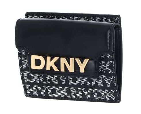 DKNY Avril Card Case BK Logo - BK DKNY Avril Card Case BK Logo - BK