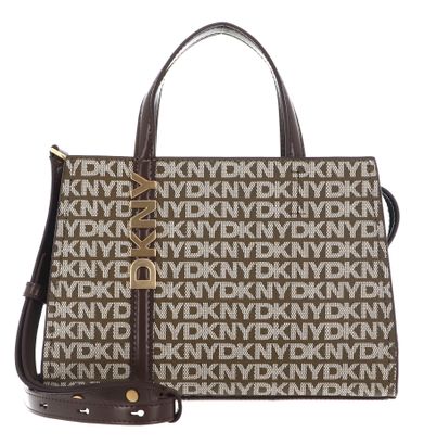 DKNY Avril Satchel Crossbody Chino / Chocolate