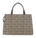 DKNY Avril Satchel Crossbody Chino / Chocolate
