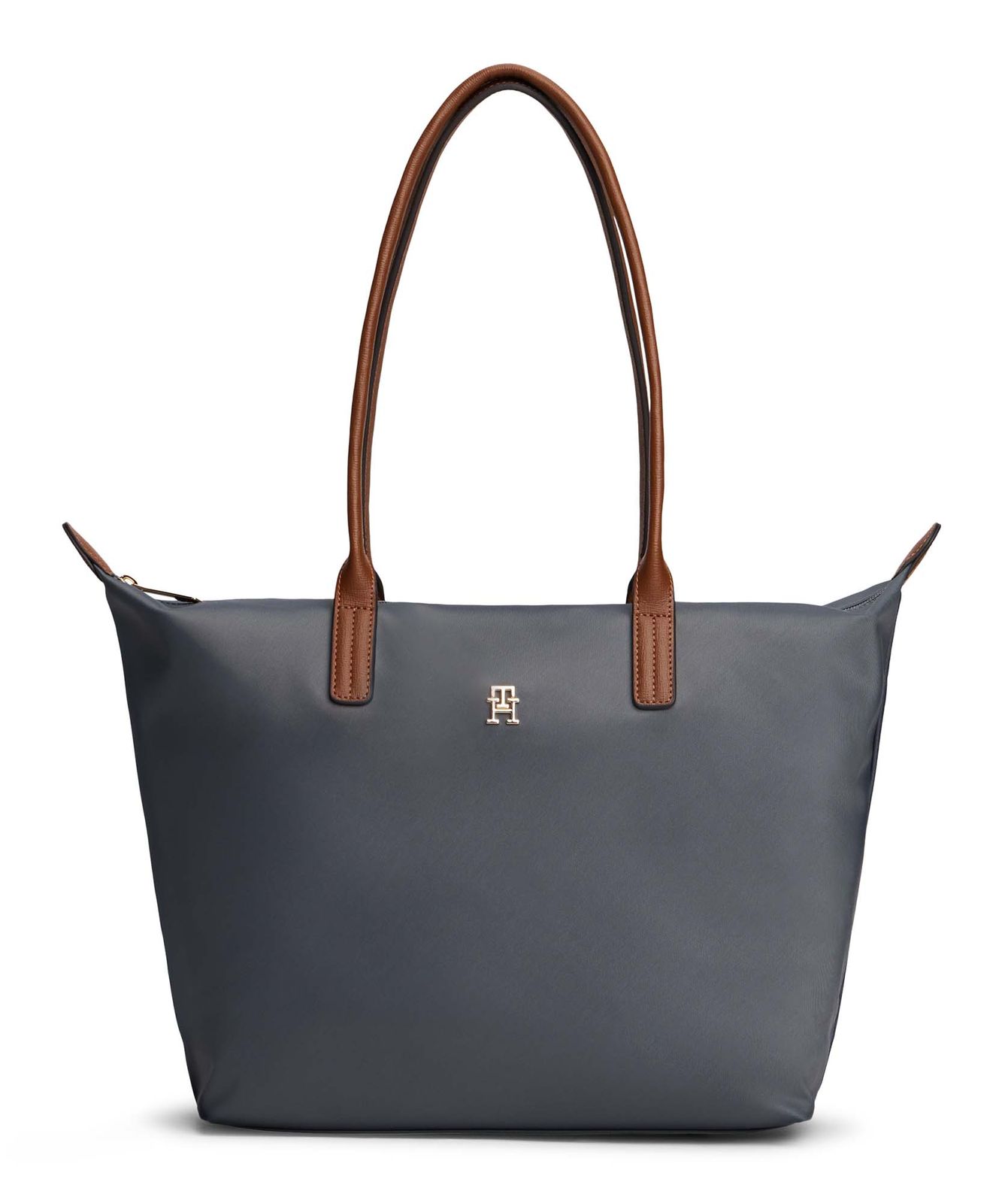 TOMMY HILFIGER Popette Tote Bag Superior Steel