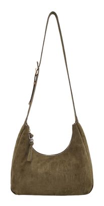 FREDsBRUDER Velvet Wild Midi Hobo Khaki